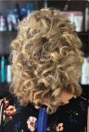 wedding hair, blow dry, curly blow dry